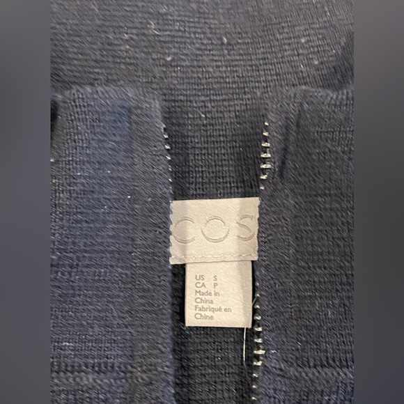 COS mock neck 3/4 zip up - Picture 5 of 12